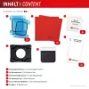 DISPLEX nedūžtantis visą paviršių dengiantis išmanusis stiklas Apple Watch 9/8/7 (41 mm), 2 vnt., itin plonas, nuo krašto iki krašto, ekologiškas montavimas