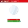 Displex 9H Glass Galaxy Watch 7/6 (40mm), 2-Pack, Ultra-Thin, Borderless, Anti-Smudge, Pagaminta Vokietijoje