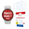 Displex 9H Glass Galaxy Watch 7/6 (44mm), 2 vnt., itin plonas, berėmis, neatspindintis, pagamintas Vokietijoje