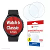 Displex 9H stiklas Galaxy Watch 6 Classic (47 mm), 2 vnt., itin plonas, berėmis, neatspindintis, pagaminta Vokietijoje