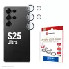 Displex Premium Camera Lens Glass, Samsung Galaxy S25 Ultra, 10H, Single Rings, DLC, transparent, Quick Mount
