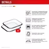 Ekrano apsauga Displex Unbreakable Full Cover Smart Glass Apple Watch 11/10 46mm Itin plona Kraštas iki krašto 2 vnt.