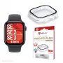 Displex 10H grūdintas stiklas, skirtas Apple Watch SE3/SE2/SE (40 mm), viso korpuso apsauga, IP68, užsegamas, permatomas