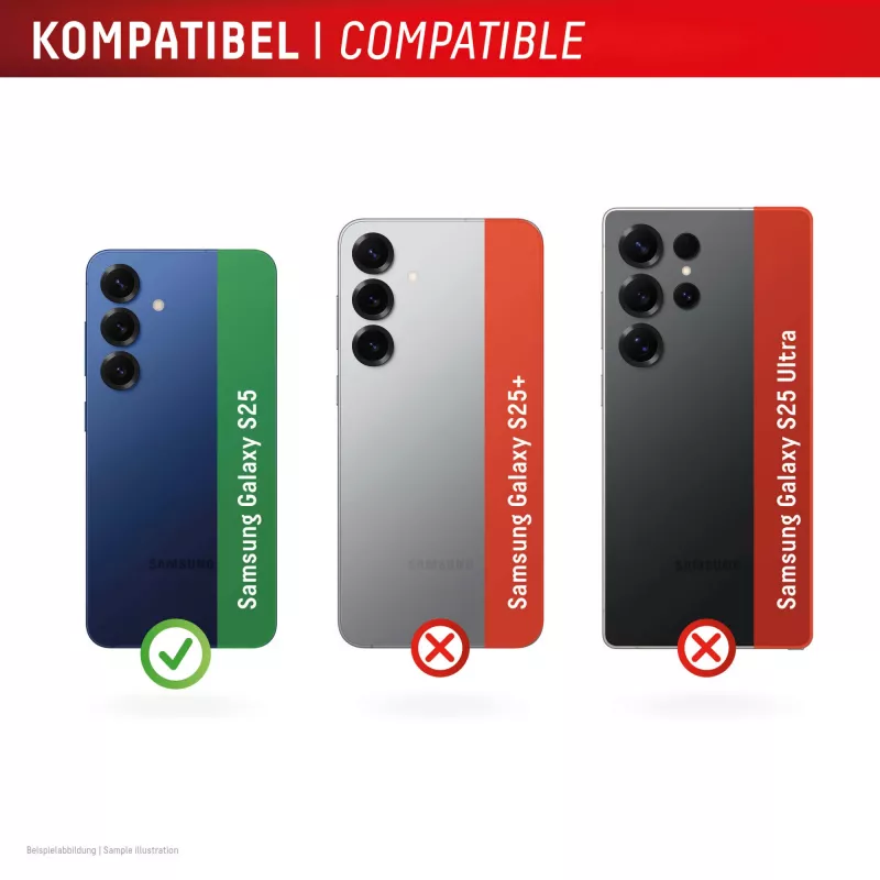 Displex Full Cover Camera Lens Glass Samsung Galaxy S25, 10H, Viso fotoaparato apsauga, Greitas montavimas, 2 vnt.