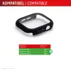 Ekrano apsauga PanzerGlass Displex 10H, skirta Apple Watch Ultra 3/Ultra 2/Ultra (49 mm), visą korpusą dengianti, IP68, užsegama, juoda matinė
