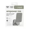 Išorinė baterija PanzerGlass empower by empower Bank su sukamuoju stovu 5000 mAh titano