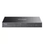 TP-Link Omada ES210GP tinklo komutatorius Valdomas L2 Gigabit Ethernet (10/100/1000) Power over Ethernet (PoE) DIN bėgelis Juoda