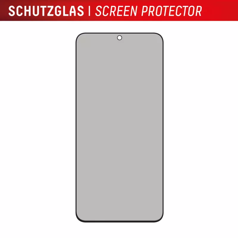 Displex Privatumo Ekrano Apsauga (10H) Samsung Galaxy S25 FE/S24 FE, EASY-ON® Ekologiškas Montavimo Rėmelis, Privatumo Filtras