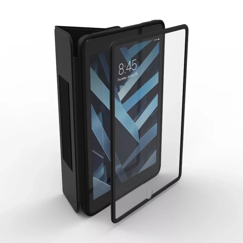 Dėklas-knygelė ZAGG Rugged Messenger Apple iPad 10.2 25,9 cm anglies
