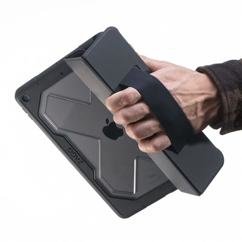 Dėklas-knygelė ZAGG Rugged Messenger Apple iPad 10.2 25,9 cm anglies