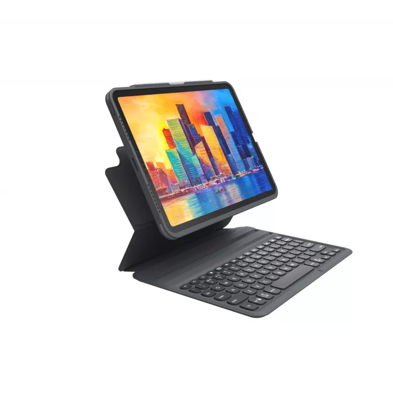 ZAGG klaviatūra Pro Keys-Apple-iPad 10.9-Juoda/Pilka-Vokiška