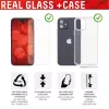 Displex ekrano apsauga (10H) + dėklas, skirta Apple iPhone 11, montavimo lipdukas, + dėklas, grūdintas stiklas, atspari įbrėžimams apsauginė plėvelė