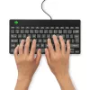 Ergonominė klaviatūra R-Go Tools R-Go Compact Break, kompaktiška klaviatūra su pertraukų programine įranga, AZERTY (FR), laidinė, juoda