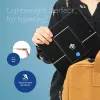 “R-Go Tools” nešiojamojo kompiuterio stovas “R-Go Riser Flexible”, reguliuojamas sulankstomas nešiojamojo kompiuterio pakėlimo stovas, ergonomiškas, “Hylite” aliuminis, juodas