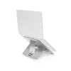 R-Go Tools Laptop stovas R-Go Riser Flexible, reguliuojamas sulankstomas nešiojamojo kompiuterio stovas, ergonomiškas, Hylite aliuminis, sidabrinis