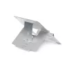 R-Go Tools Laptop stovas R-Go Riser Flexible, reguliuojamas sulankstomas nešiojamojo kompiuterio stovas, ergonomiškas, Hylite aliuminis, sidabrinis