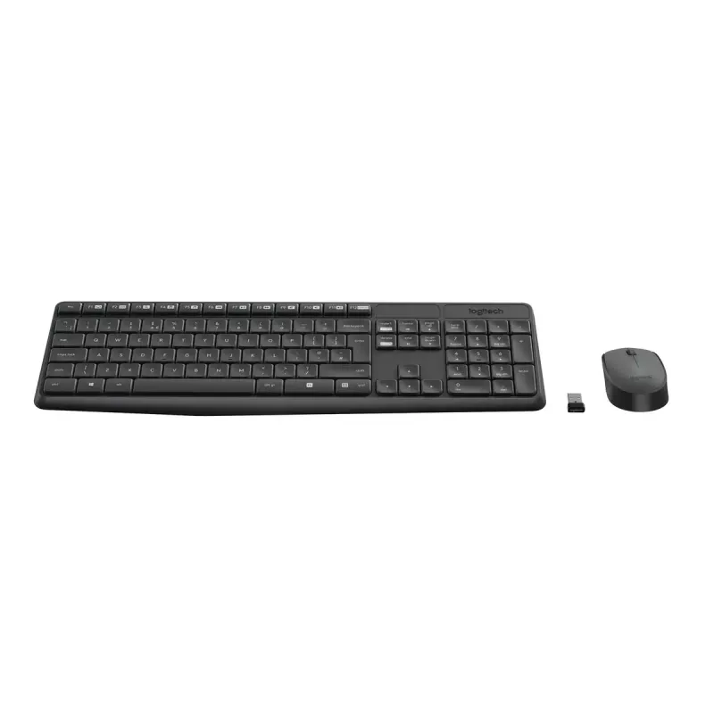Belaidis klaviatūros ir pelės rinkinys Logitech MK235