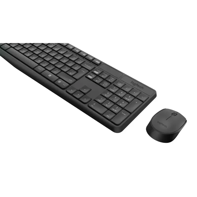Belaidis klaviatūros ir pelės rinkinys Logitech MK235