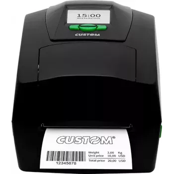 POS spausdintuvas CUSTOM D4 202 laidinis tiesioginės šiluminės spaudos 203x203 DPI