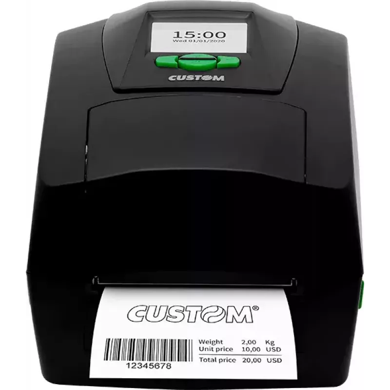POS spausdintuvas CUSTOM D4 202 laidinis tiesioginės šiluminės spaudos 203x203 DPI