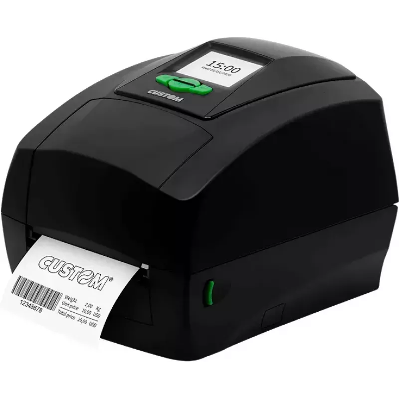 POS spausdintuvas CUSTOM D4 202 laidinis tiesioginės šiluminės spaudos 203x203 DPI