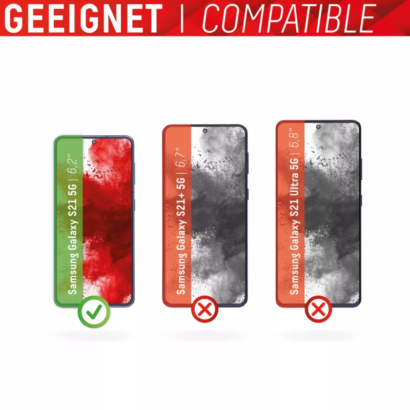 Displex Samsung Galaxy S21 5G ekrano apsauginis stiklas