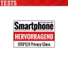 Displex Privacy Full Cover Screen Protector (10H), skirtas Apple iPhone 12 Pro Max, Eco montavimo rėmelis, privatumo filtras, grūdintas stiklas, atsparus įbrėžimams apsauginis sluoksnis, draugiškas dėklui