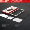 Displex Privacy Full Cover Screen Protector (10H), skirtas Apple iPhone 12 Pro Max, Eco montavimo rėmelis, privatumo filtras, grūdintas stiklas, atsparus įbrėžimams apsauginis sluoksnis, draugiškas dėklui