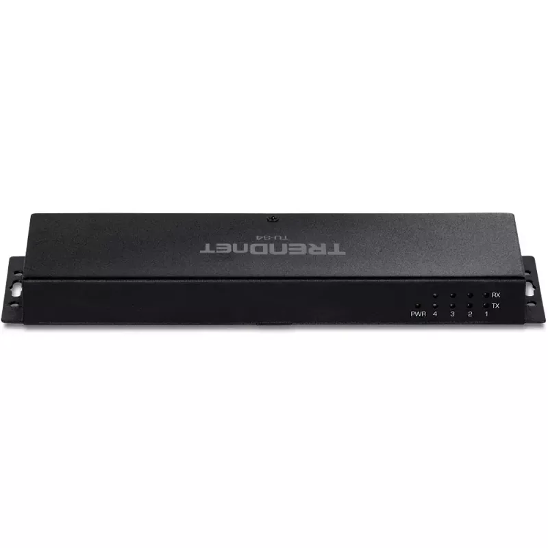 Sąsajos plokštės adapteris RS-232 Trendnet TU-S4 USB Type-B lizdas juodas