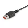 StarTech.com 3 pėdų (1 m) saugus įkrovimo laidas – USB-A į Micro USB duomenų blokavimo tik įkrovimui skirtas laidas – tik maitinimo įkroviklio laidas telefonui / planšetei – duomenų blokavimo USB apsaugos adapterio laidas