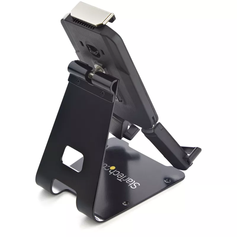StarTech.com Secure Tablet Stand w/ K-Slot kabelis Lock - Locking Tablet Holder for 7.9 inch-13 inch Tablets - Universal Adjustable Tablet Mount for Desk/Surface - Lockable Anti-Theft Security Mount