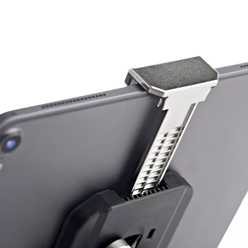 StarTech.com Secure Tablet Stand w/ K-Slot kabelis Lock - Locking Tablet Holder for 7.9 inch-13 inch Tablets - Universal Adjustable Tablet Mount for Desk/Surface - Lockable Anti-Theft Security Mount