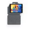 ZAGG klaviatūra Pro Keys su jutikline dalimi-Apple-iPad 10.2-Juoda/Pilka-Vokiška