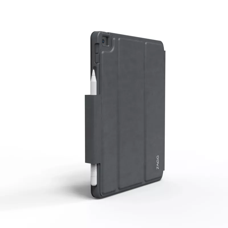 ZAGG klaviatūra Pro Keys su jutikline dalimi-Apple-iPad 10.2-Juoda/Pilka-Vokiška