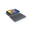 ZAGG klaviatūra Pro Keys su jutikline dalimi-Apple-iPad 10.2-Juoda/Pilka-Vokiška