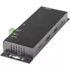 StarTech.com 4 prievadų USB C šakotuvas 10 Gb/s – metalinis pramoninis USB-C šakotuvas – 2x USB-C ir 2x USB-A – ESD apsauga nuo viršįtampių – USB-C arba USB-A priegloba – maitinamas montuojamas USB 3.2 Gen 2 Type-C šakotuvas