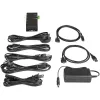 StarTech.com 4 prievadų USB C šakotuvas 10 Gb/s – metalinis pramoninis USB-C šakotuvas – 2x USB-C ir 2x USB-A – ESD apsauga nuo viršįtampių – USB-C arba USB-A priegloba – maitinamas montuojamas USB 3.2 Gen 2 Type-C šakotuvas