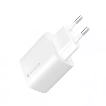 Sieninis adapteris mophie Accessories USB-C 30W GaN baltas EU greitas įkrovimas