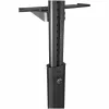 StarTech.com mobilioji darbo stotis su monitoriaus laikikliu, CPU/PC laikikliu, klaviatūros dėklu - ergonomiška, reguliuojamo aukščio stalinė kompiuterių vežimėlis - ratinė mobili stovima darbo stotis