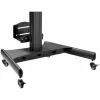 StarTech.com mobilioji darbo stotis su monitoriaus laikikliu, CPU/PC laikikliu, klaviatūros dėklu - ergonomiška, reguliuojamo aukščio stalinė kompiuterių vežimėlis - ratinė mobili stovima darbo stotis