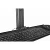 StarTech.com mobilioji darbo stotis su monitoriaus laikikliu, CPU/PC laikikliu, klaviatūros dėklu - ergonomiška, reguliuojamo aukščio stalinė kompiuterių vežimėlis - ratinė mobili stovima darbo stotis