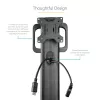 StarTech.com mobilioji darbo stotis su monitoriaus laikikliu, CPU/PC laikikliu, klaviatūros dėklu - ergonomiška, reguliuojamo aukščio stalinė kompiuterių vežimėlis - ratinė mobili stovima darbo stotis