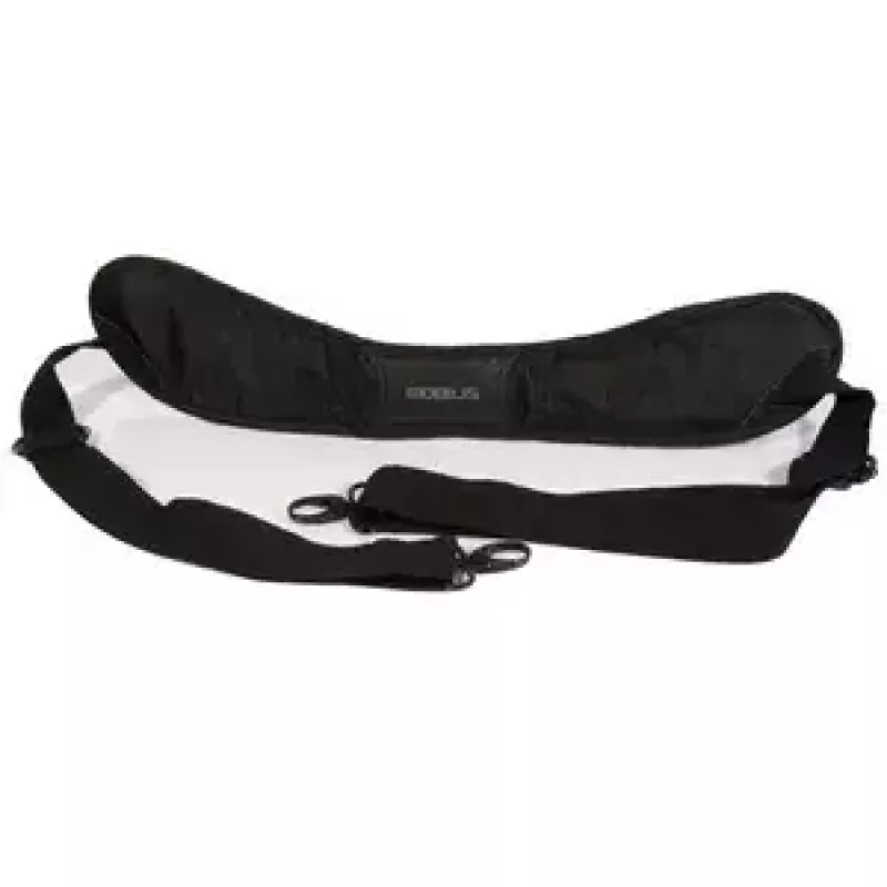 Pečių diržas Mobilis ERGONOMIC SHOULDER STRAP Nešiojamas kompiuteris Juoda Karabinas