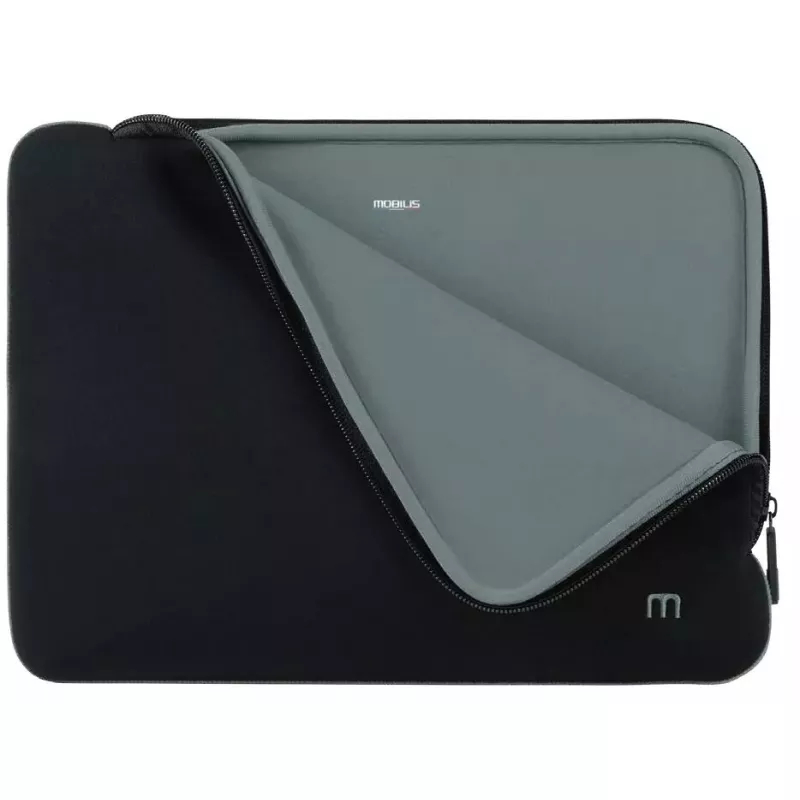 Sleeve case Mobilis Skin 35.6 cm (14 coliai) Juoda Pilka