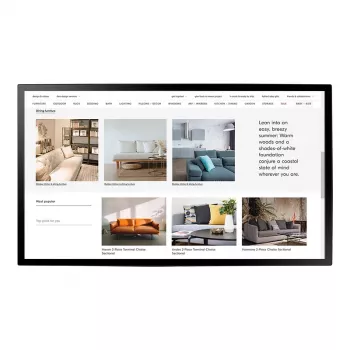 AG Neovo TX-4302 Skaitmeninės reklamos plokščiasis ekranas 109,2 cm (43 colių) LCD 400 cd/m² Full HD Juodas Liečiamasis ekranas Windows 10 24/7