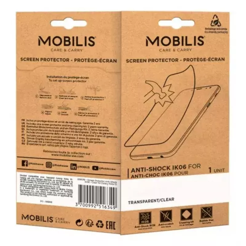 Mobilis ekrano apsauga Honeywell CT45 CT40 Antirefleksinė