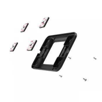 Korpusas Compulocks SMP01B universalus nematomas tvirtinimo plokštė juoda