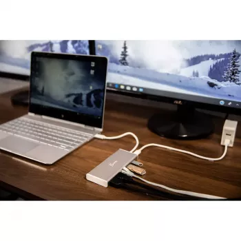j5create JCD381-N USB Type-C™ Dual HDMI Mini Dock - Ethernet / USB 3.1 HUB / PD2.0