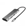 j5create JCD393 4K60 Elite USB-C® 10 Gbps Mini dokas, Space Pilka