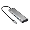 j5create JCD393 4K60 Elite USB-C® 10 Gbps Mini dokas, Space Pilka